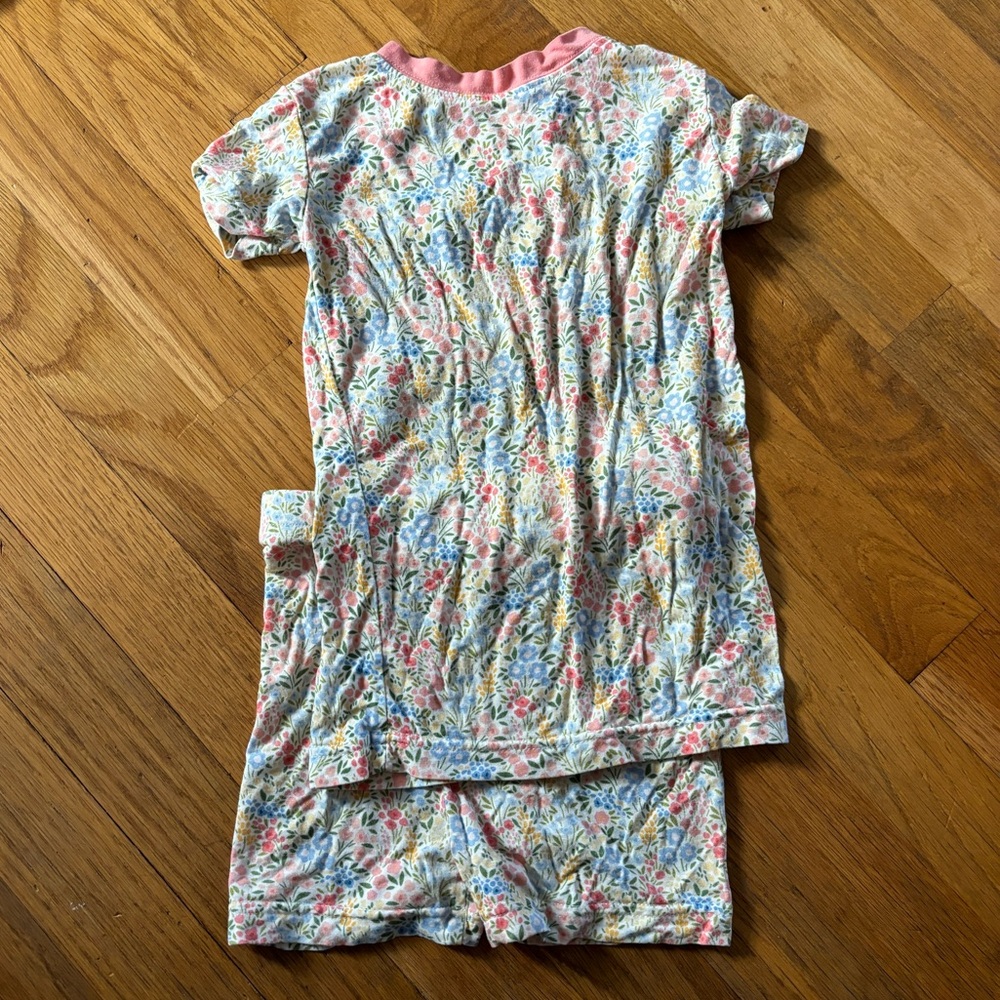 Stitch Fish 3T short sleeve bamboo pjs